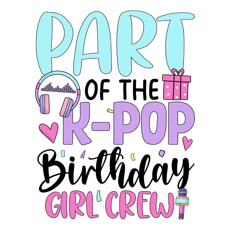 Membre de l’équipe des filles d’anniversaire de K Pop