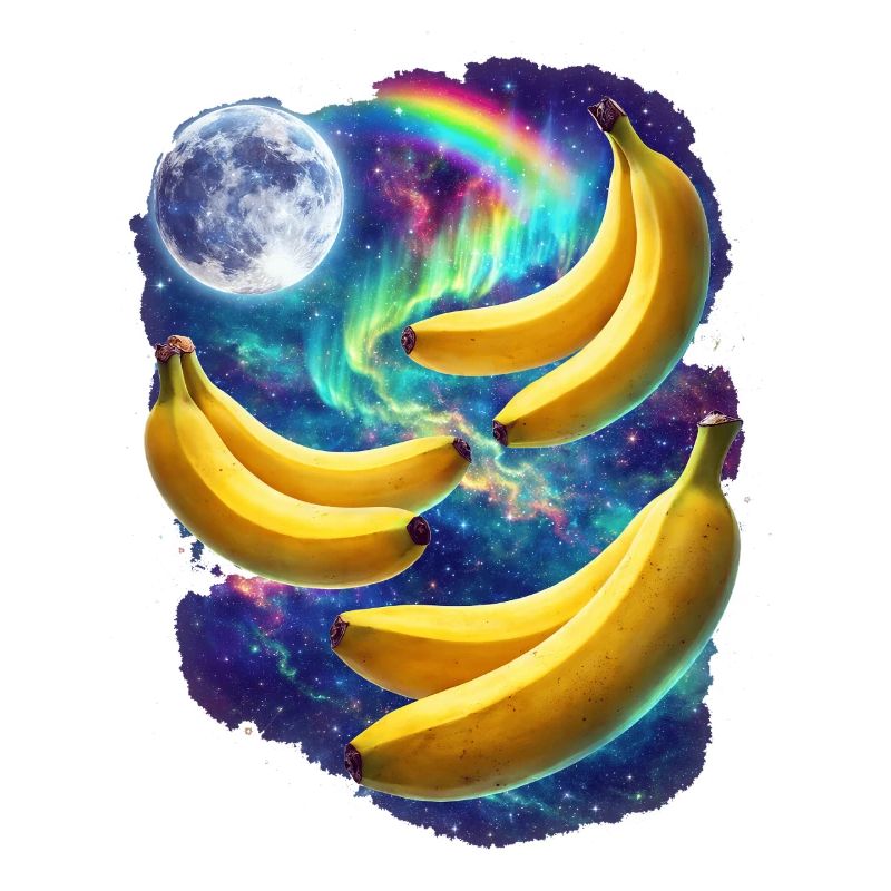 Kosmische Bananenlandschaft