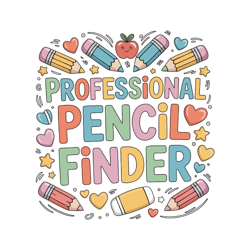 Elementary Teacher Professional Pencil Educator