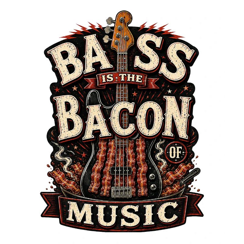 La basse, c’est le bacon de la musique