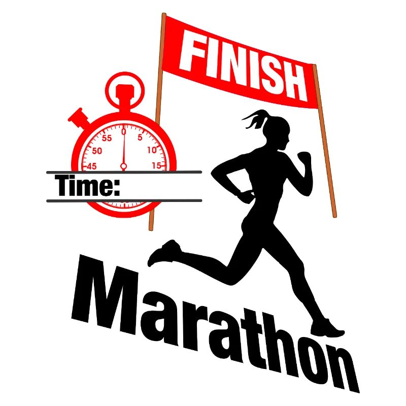 Coureuse marathonienne – Temps de course