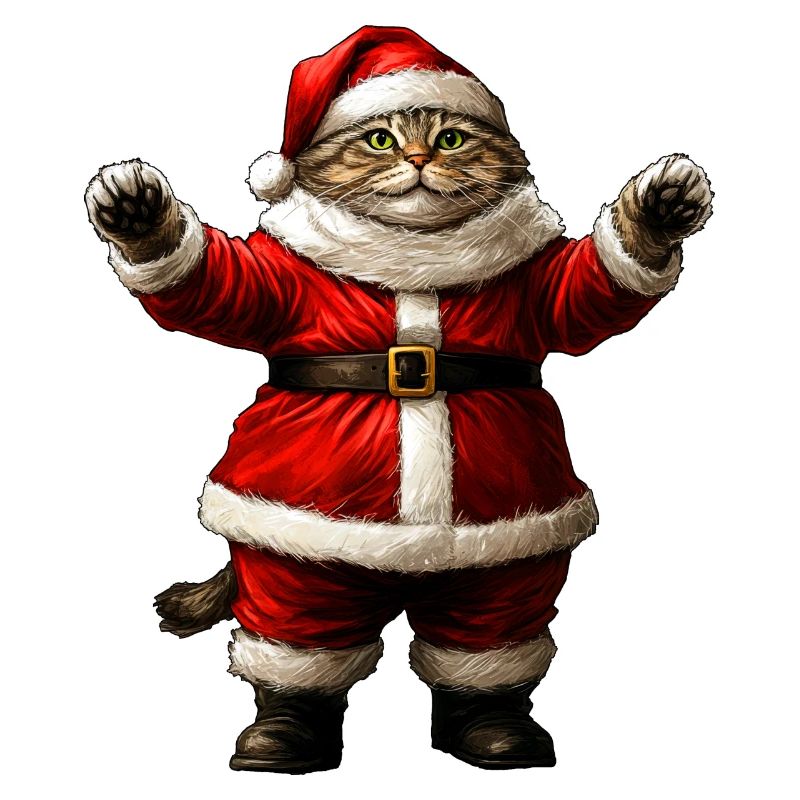Katze Weihnachten
