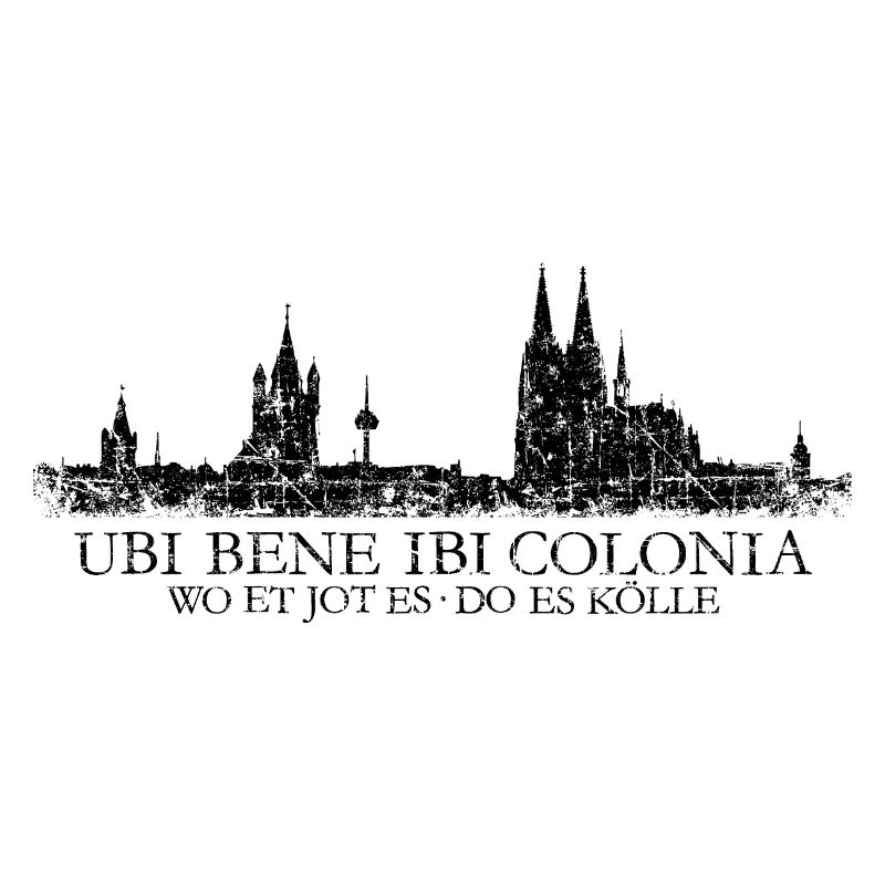 UBI BENE IBI COLONIA Kölner Skyline von Köln