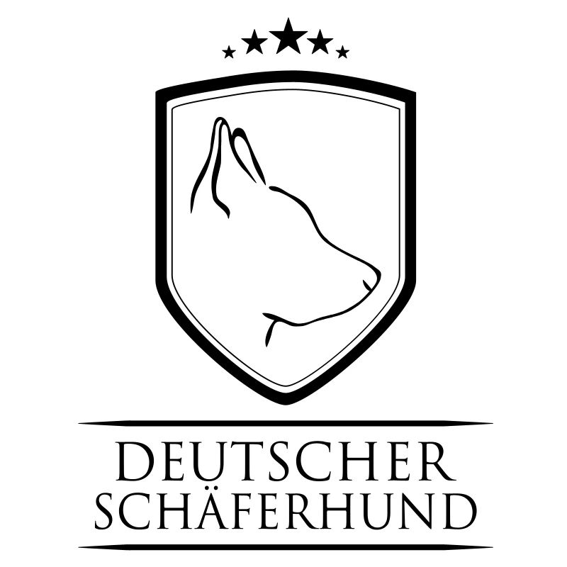 DEUTSCHER SCHÄFERHUND WAPPEN