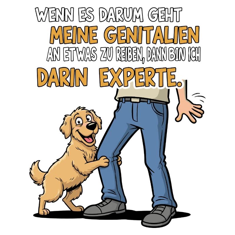 Reib-Experte Hund