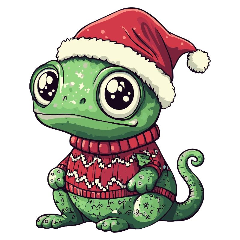 Chameleon Weihnachten