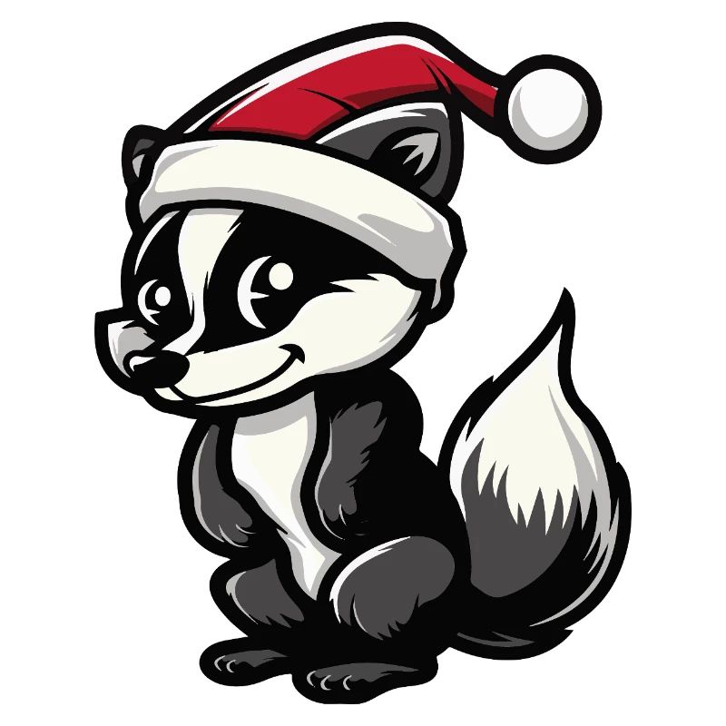 Stinktier Weihnachten