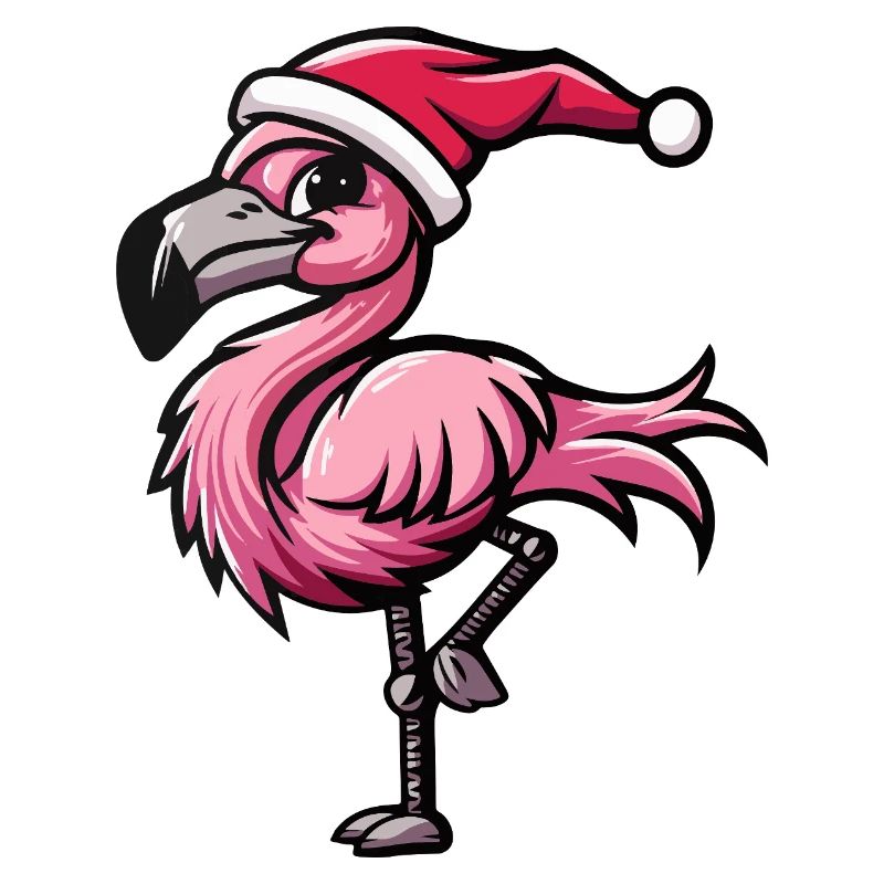 Flamingo Weihnachten