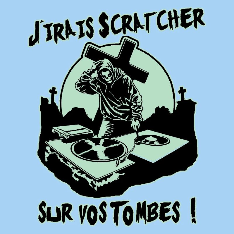 ICH WERDE AUF EURE GRÄBER KRATZEN!