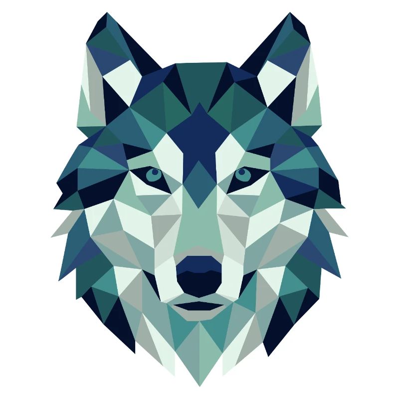 Wolf Head Polygon Geometry