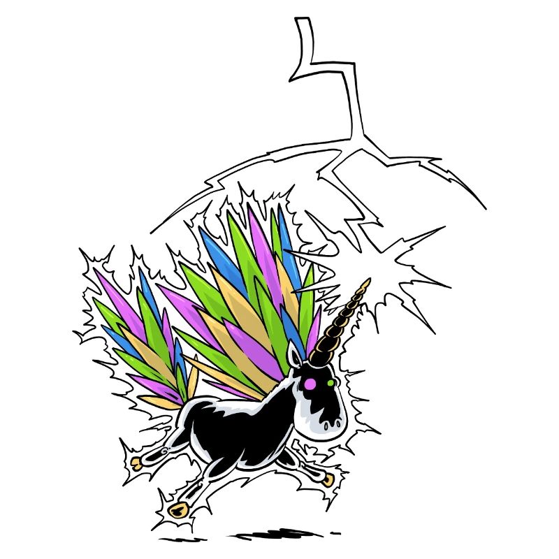 Einhorn-Blitzableiter