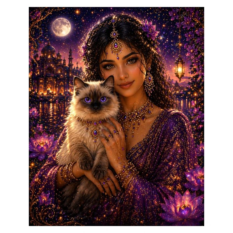 Mystic Dream Cat Magic Glow