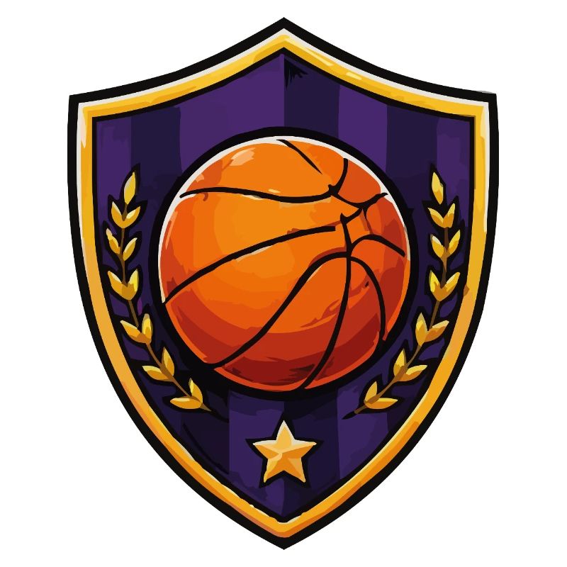 Basketballschild Lorbeer