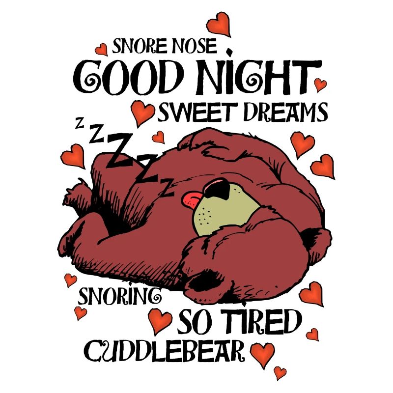 Cuddlebear Sleeping