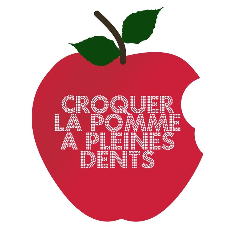 croquer la pomme