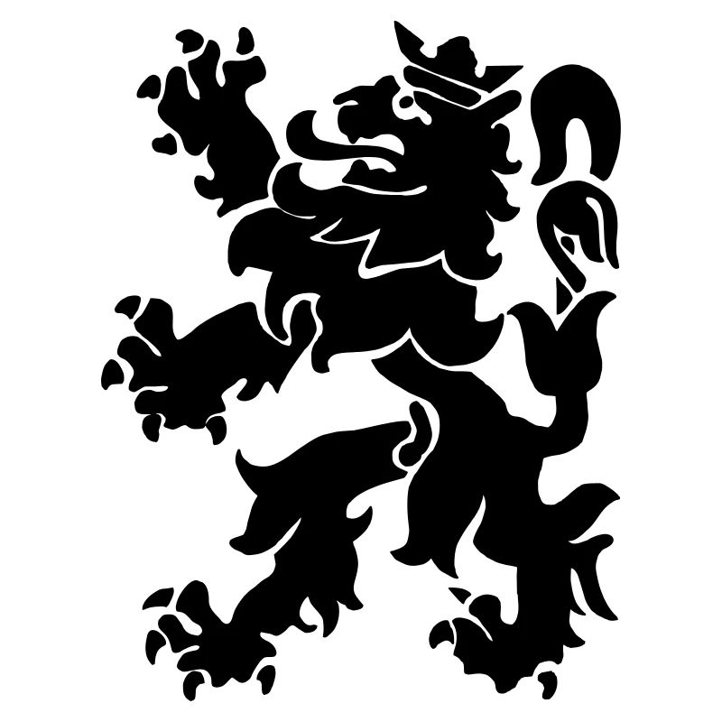 Löwenlöwe Lowe León Krone