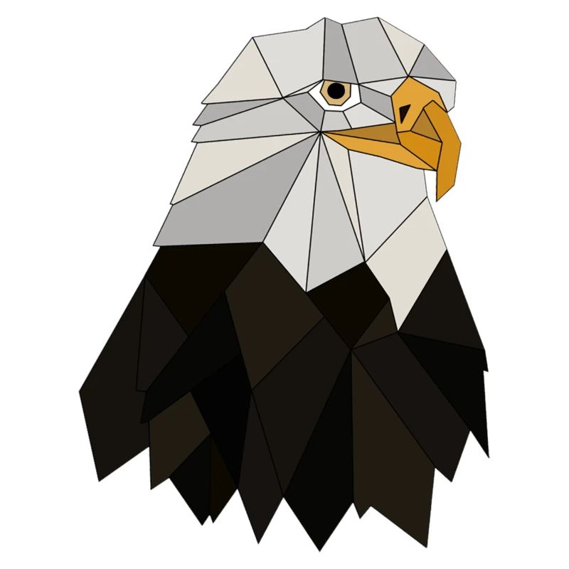 Adler geometrisch