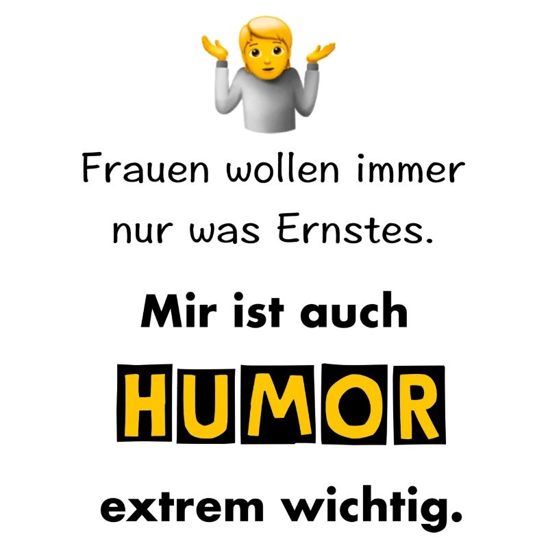 Humor ist wichtig