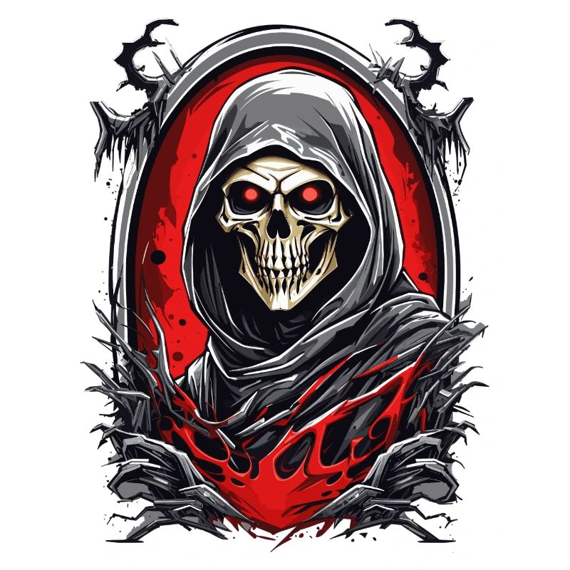 Grim Reaper Skull
