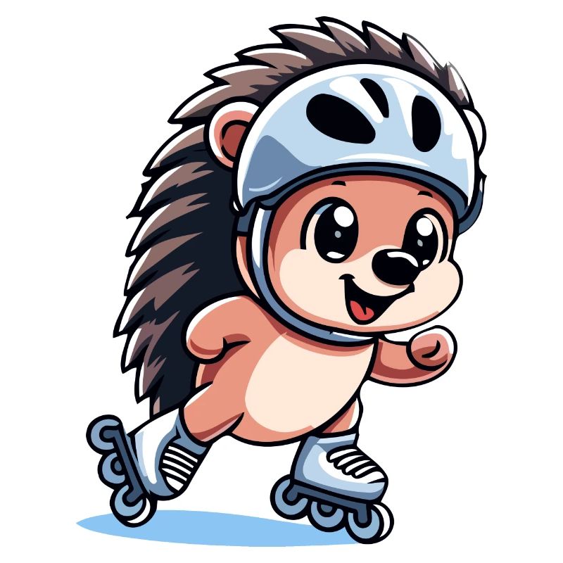Speedy Hedgehog: Roller Skating Champion