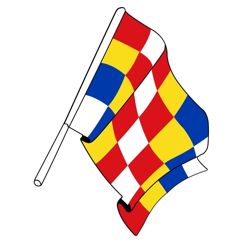 Flag Antwerp Belgium