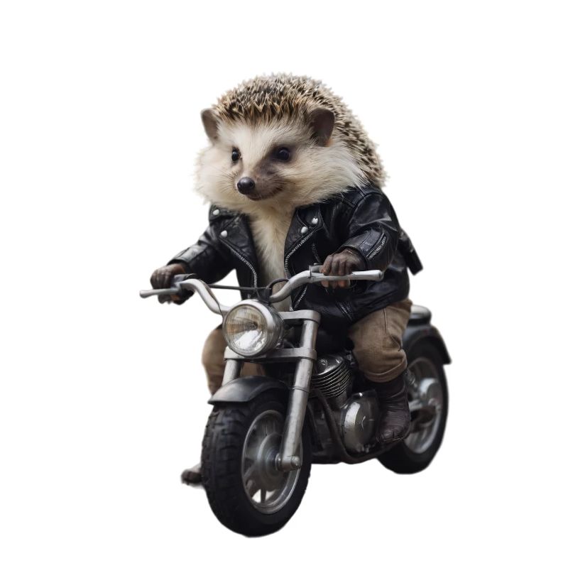 Biker-Igel