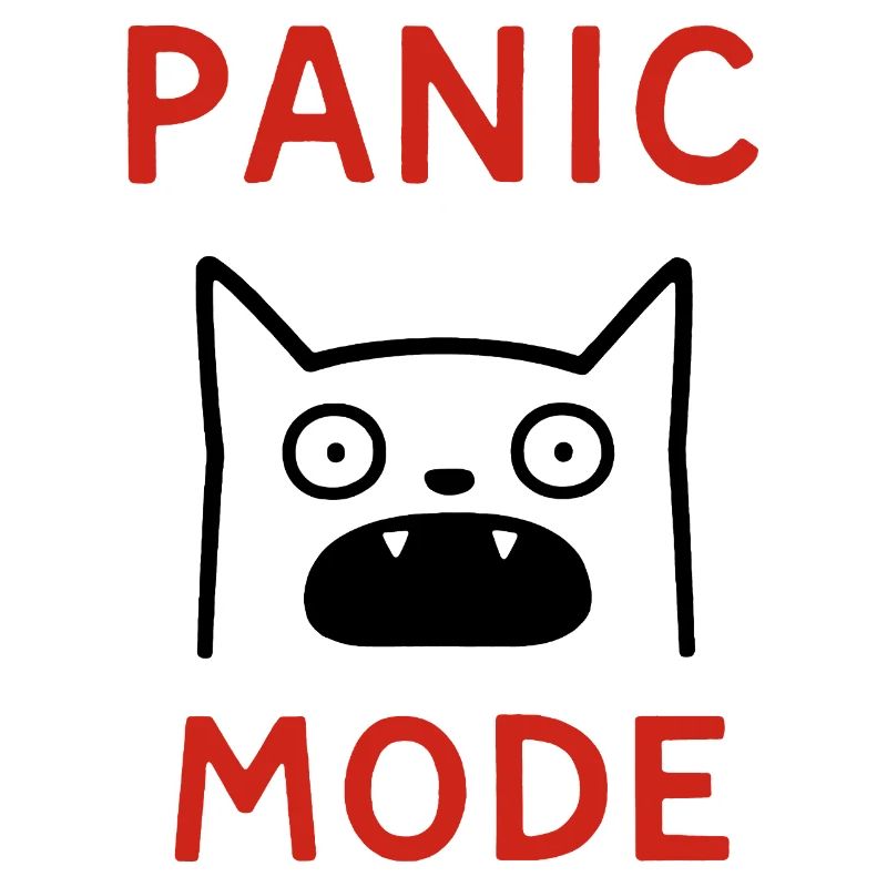 Cat panic mode