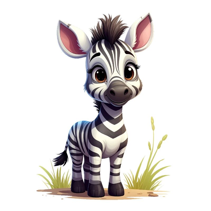 Niedliches Zebra