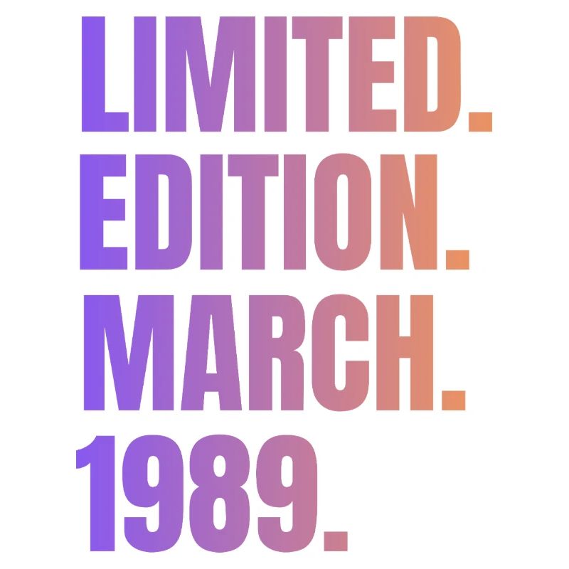 Limited Edition Mars 1989