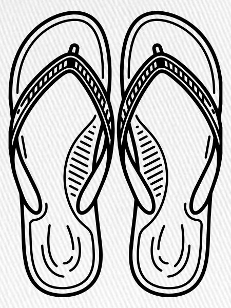 Sommer-Flip-Flops