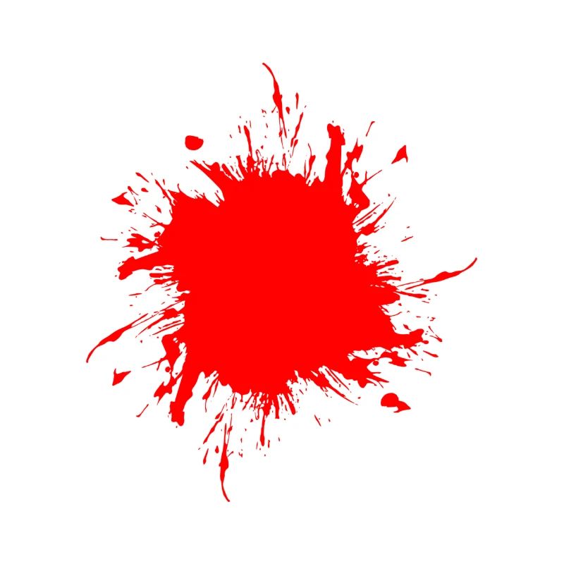 Stain paint splashed dirt red blood