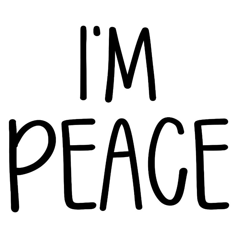 I'm Peace Partnerlook