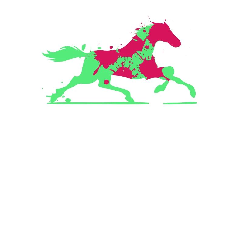 Buntes Pferd