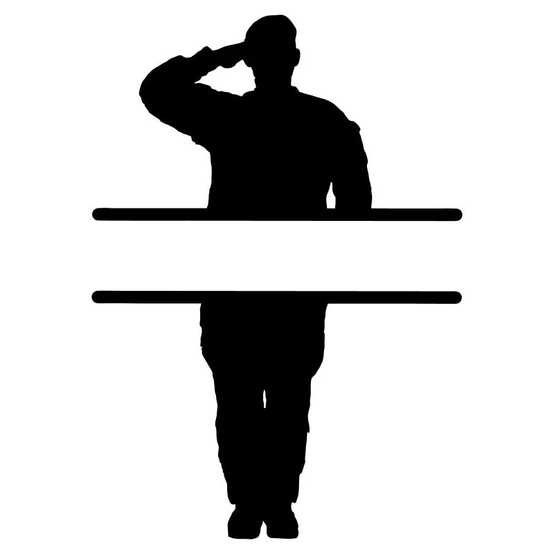 Bannière de salutation de respect