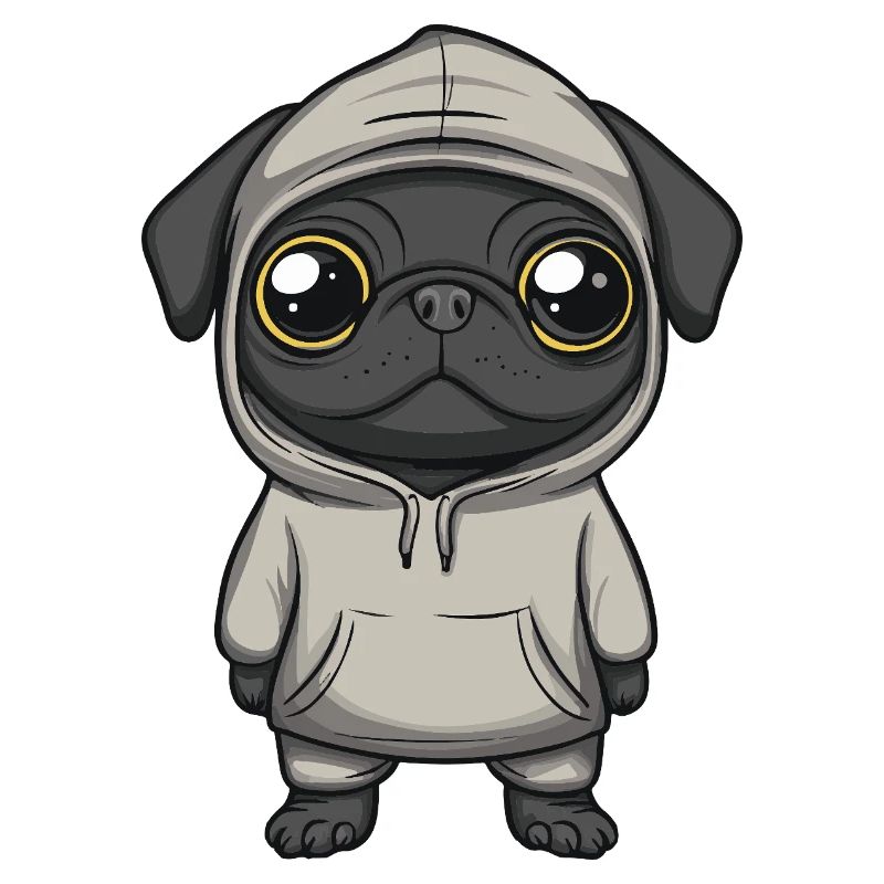 Mops Hund Lustig