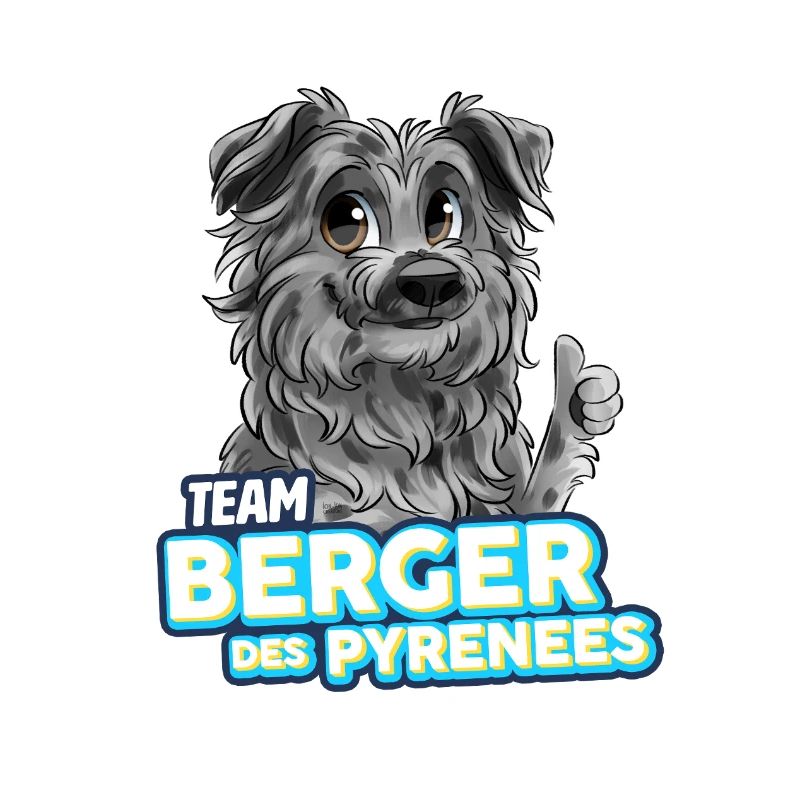 TEAM Pyrenäen-Schäferhund - Harlekin
