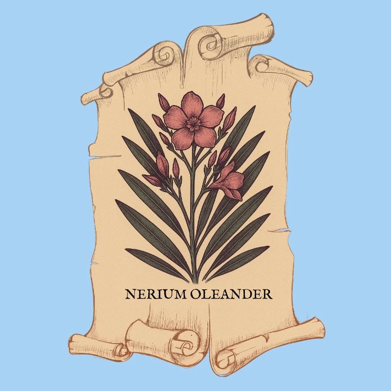 Nerium oleander – Une élégance mortelle