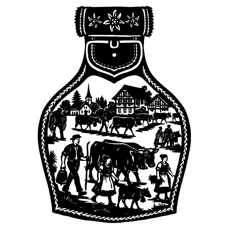 Alpabfahrt_black