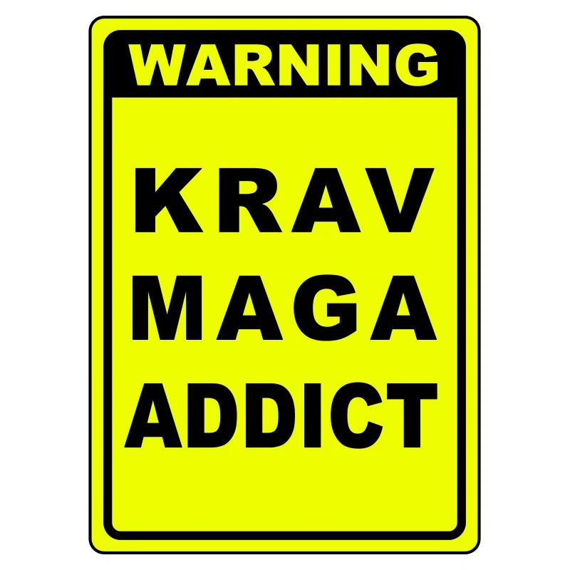 Warning Krav Maga Addict
