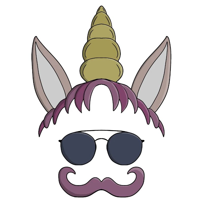 Einhorn-Schnurrbart