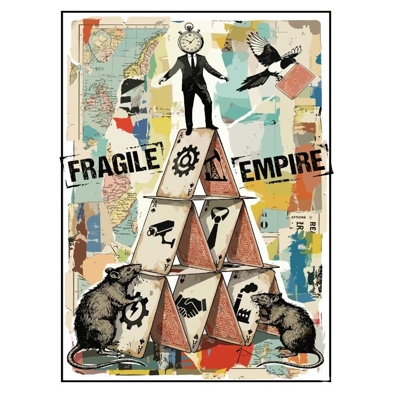 Fragile Empire Kartenhaus Systemkritik