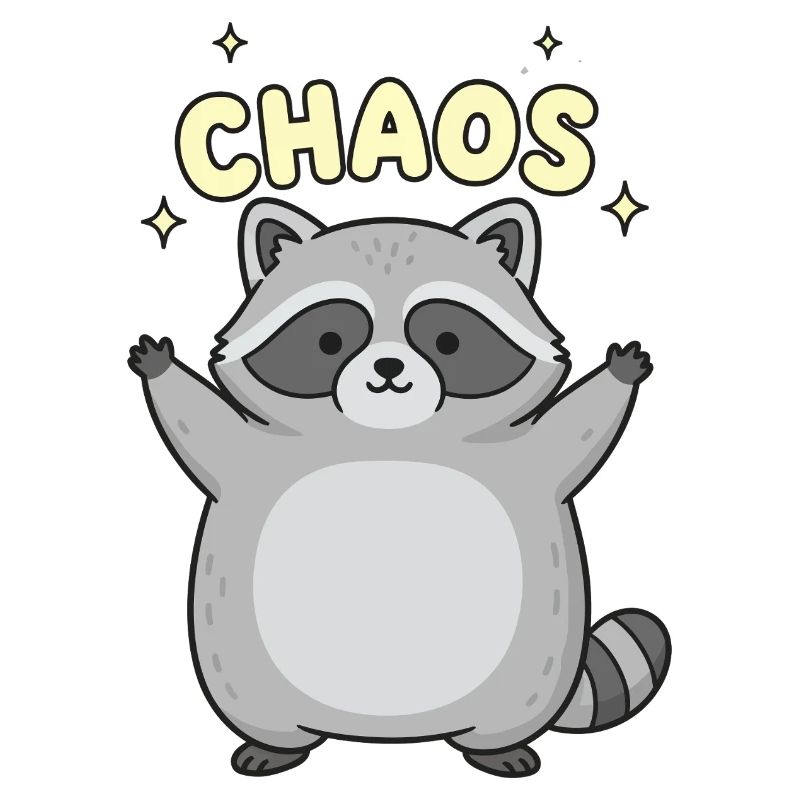 Chaos Waschbär-Jubel