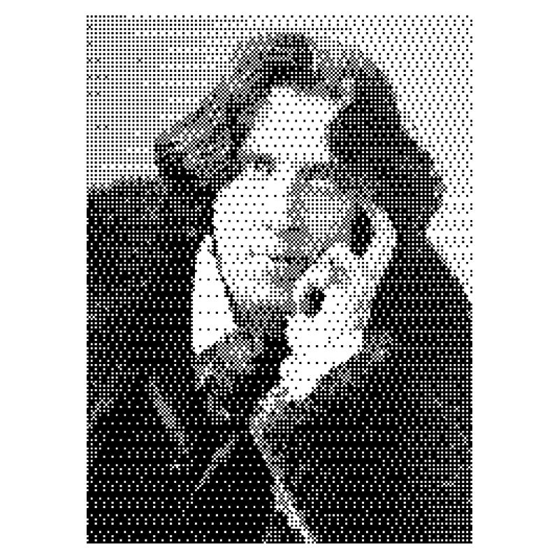 Oscar Wilde Halbtonporträt