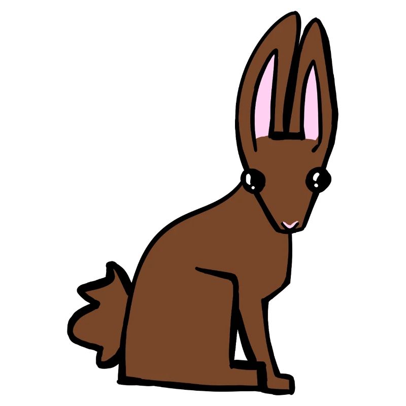 Brauner Hase