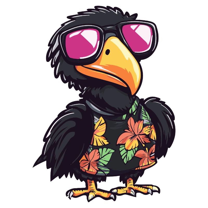 Harpy Bird Comic Holiday