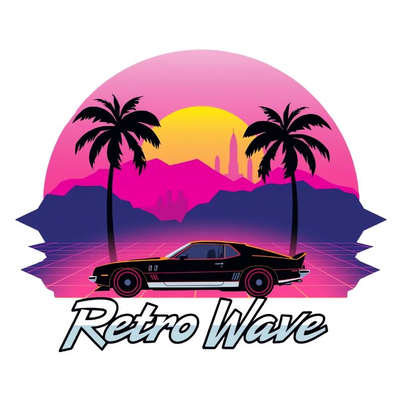 Neon Retro Synthwave
