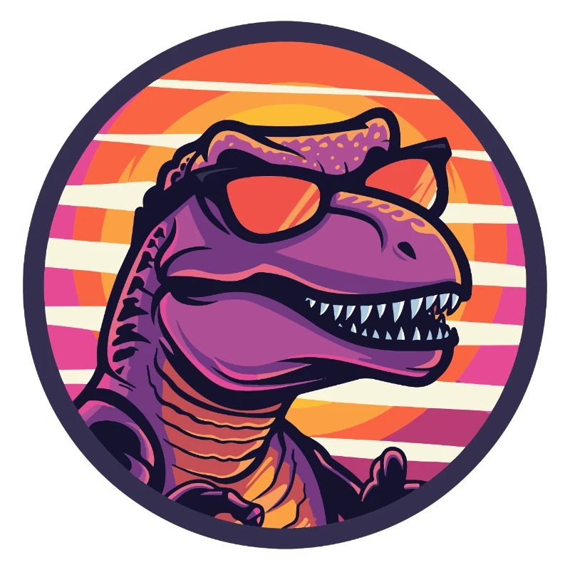 Dinosaur T-Rex Cool Summer