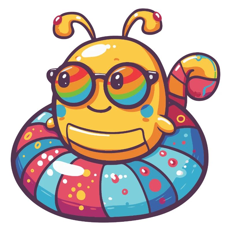 Bande dessinée Worm Cool