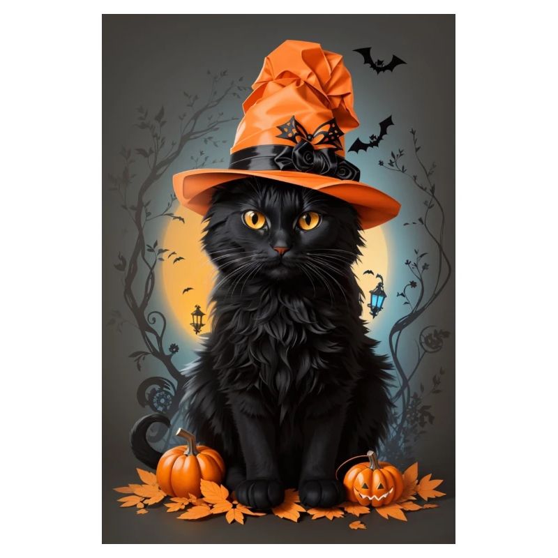 Halloween-Katze