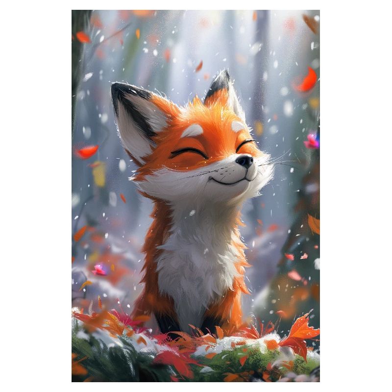 Fuchs Illustration Poster